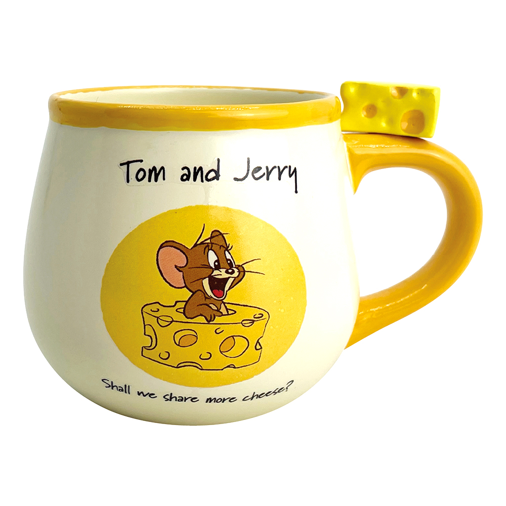 トムとジェリー/フィギュア付きマグ/ジェリーとチーズ - TOM AND JERRY Official Online Store