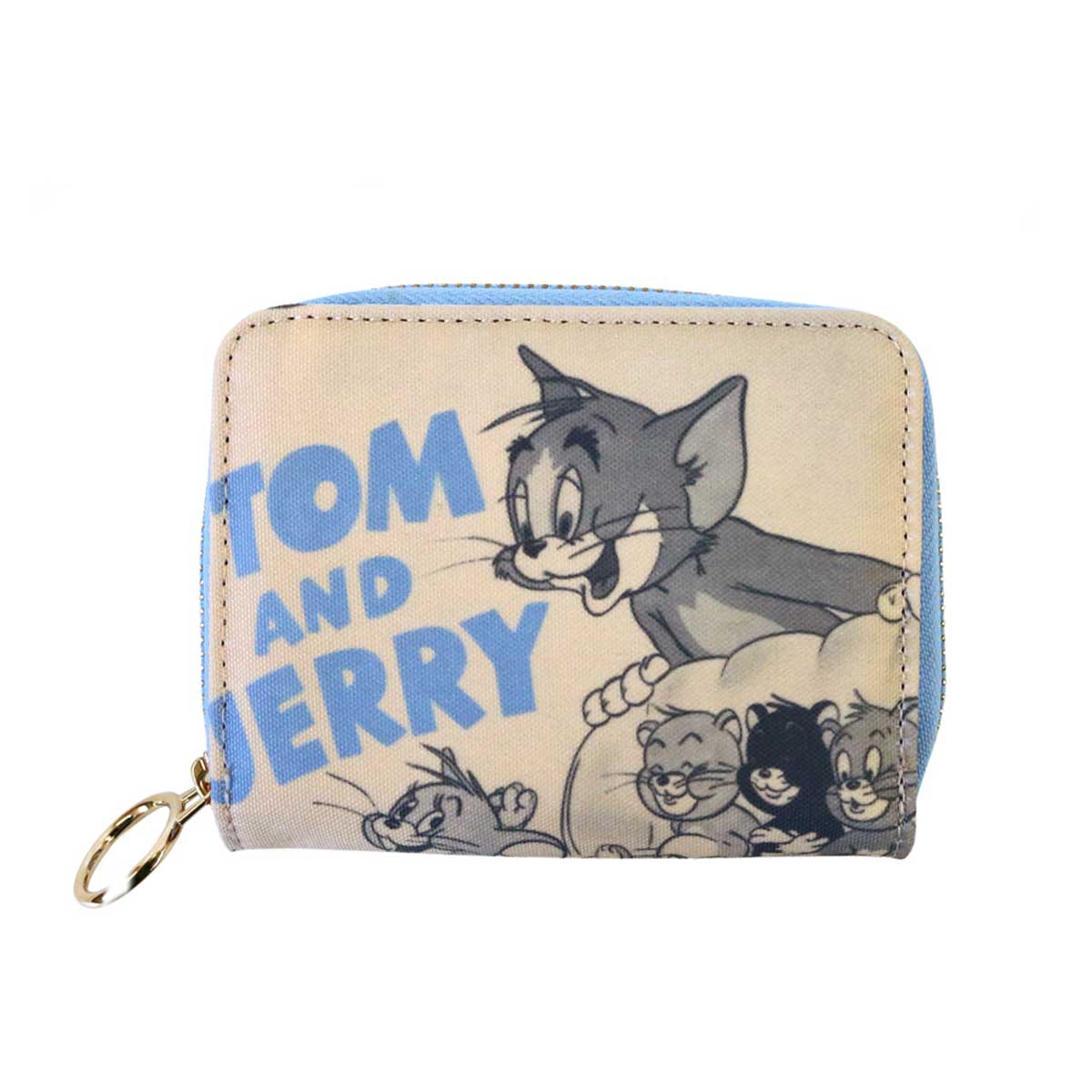 TOM and JERRY ポスターアートミニウォレット - TOM AND JERRY