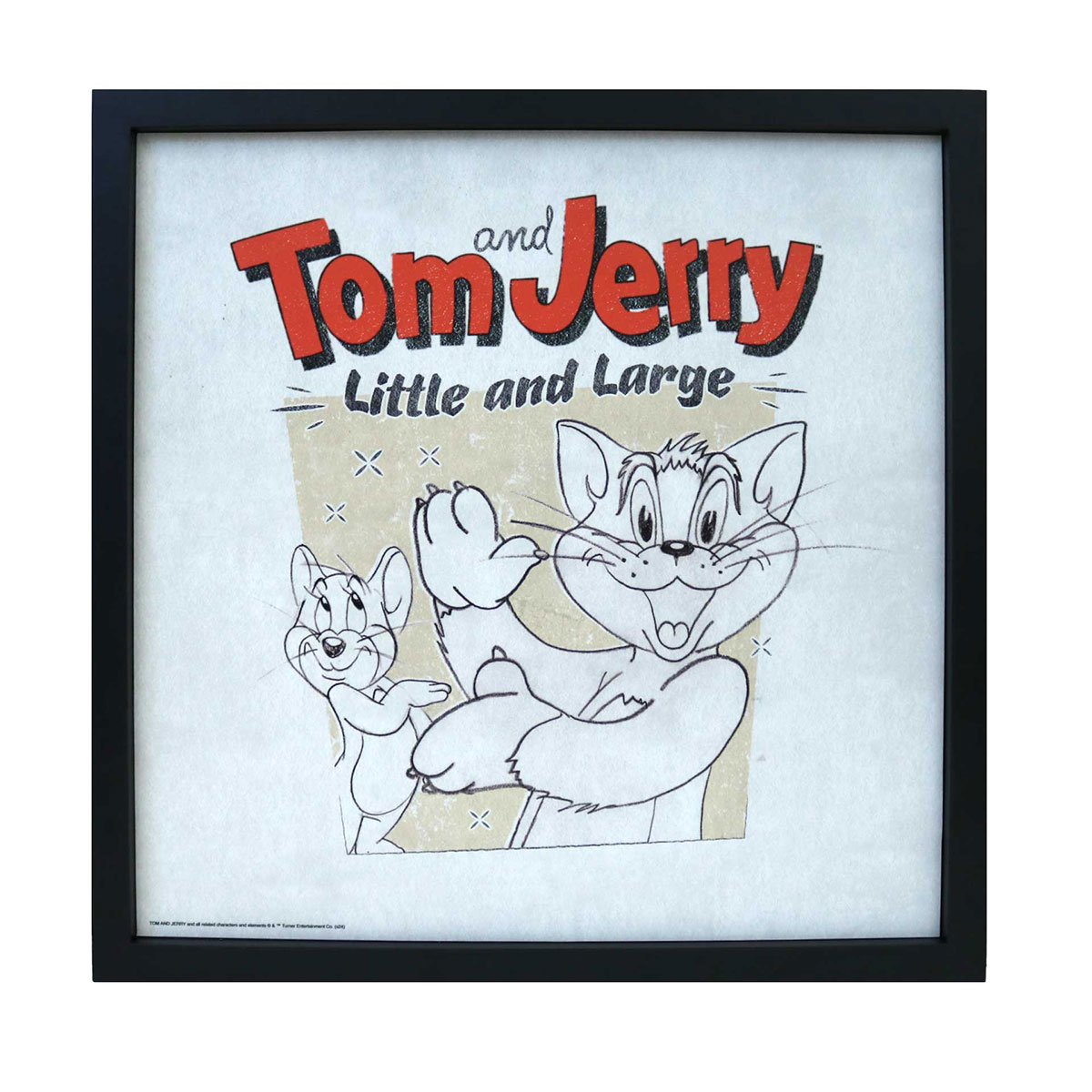 TOM and JERRY ヴィンテージポスターフレーム - TOM AND JERRY