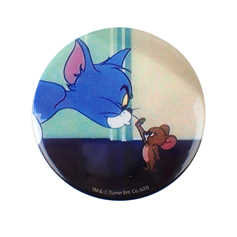 TOM and JERRY×Flapper フィルムアート缶バッチミラー - TOM AND JERRY ...