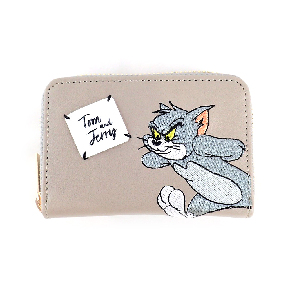 TOM and JERRY×Flapper刺繍コインカードケース - TOM AND JERRY