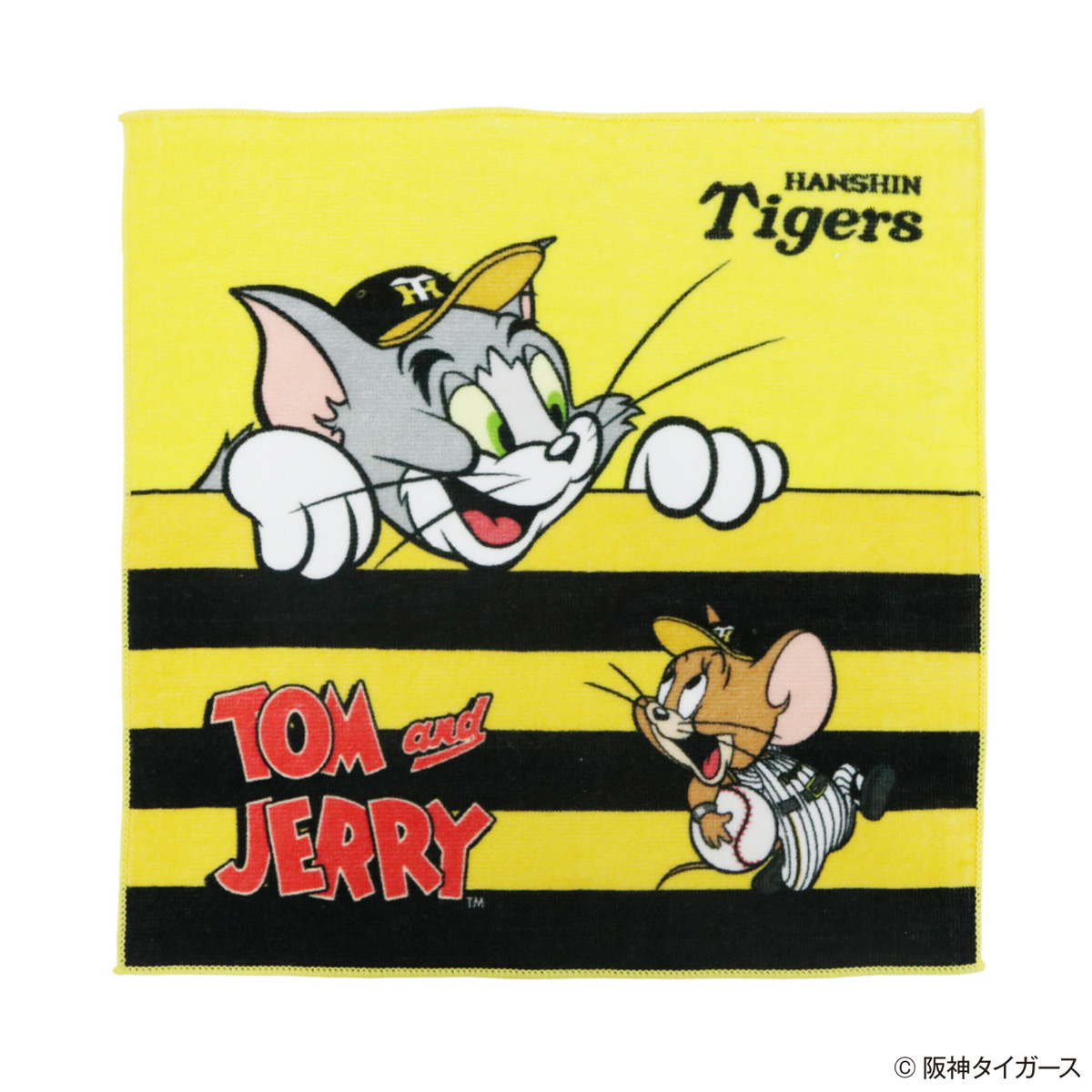 TOM and JERRY×阪神タイガース ミニタオル - TOM AND JERRY Official 