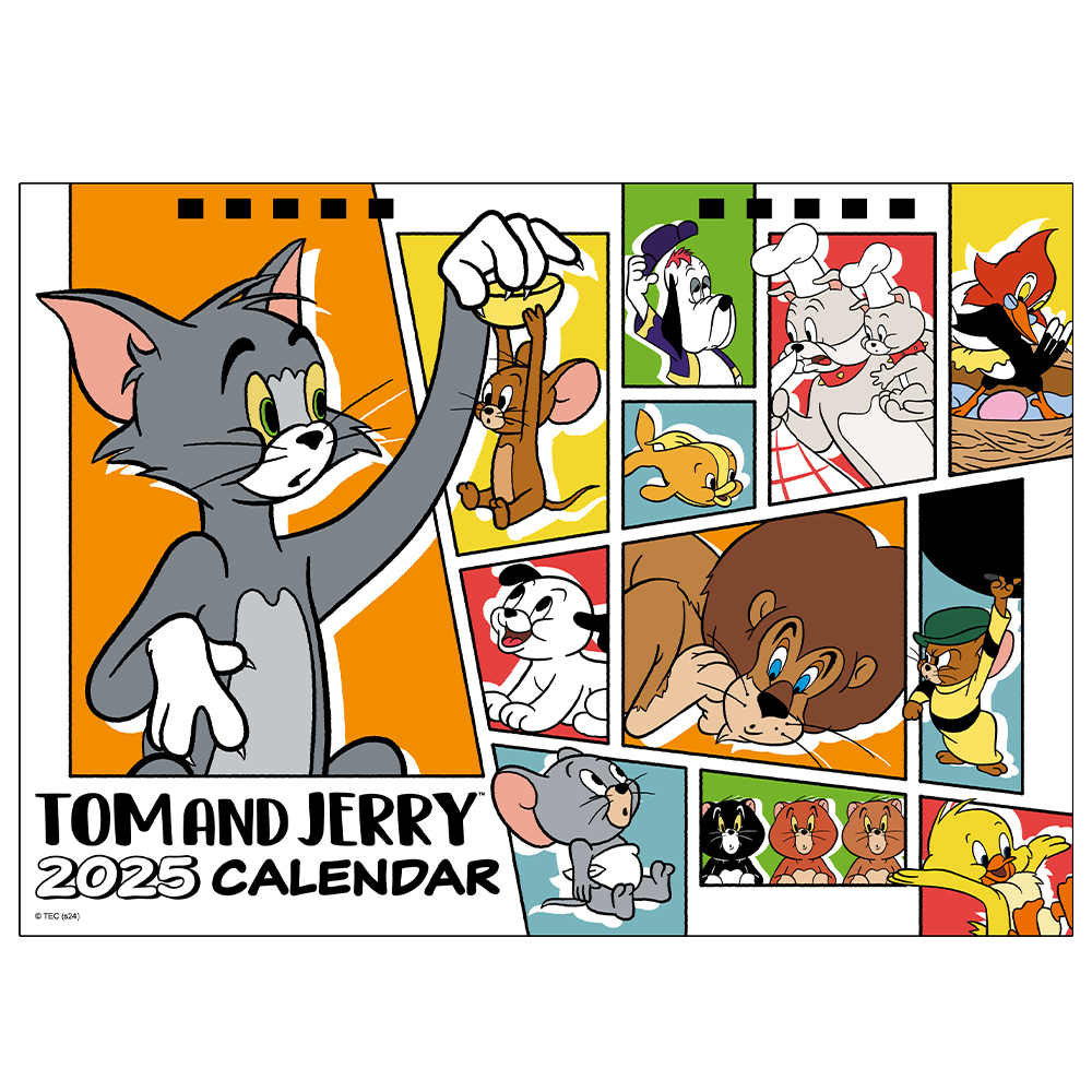 トムとジェリー 2025年卓上カレンダー - TOM AND JERRY Official Online Store