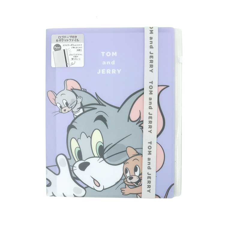 トムとジェリー ロゴテープクリアファイル - TOM AND JERRY Official Online Store