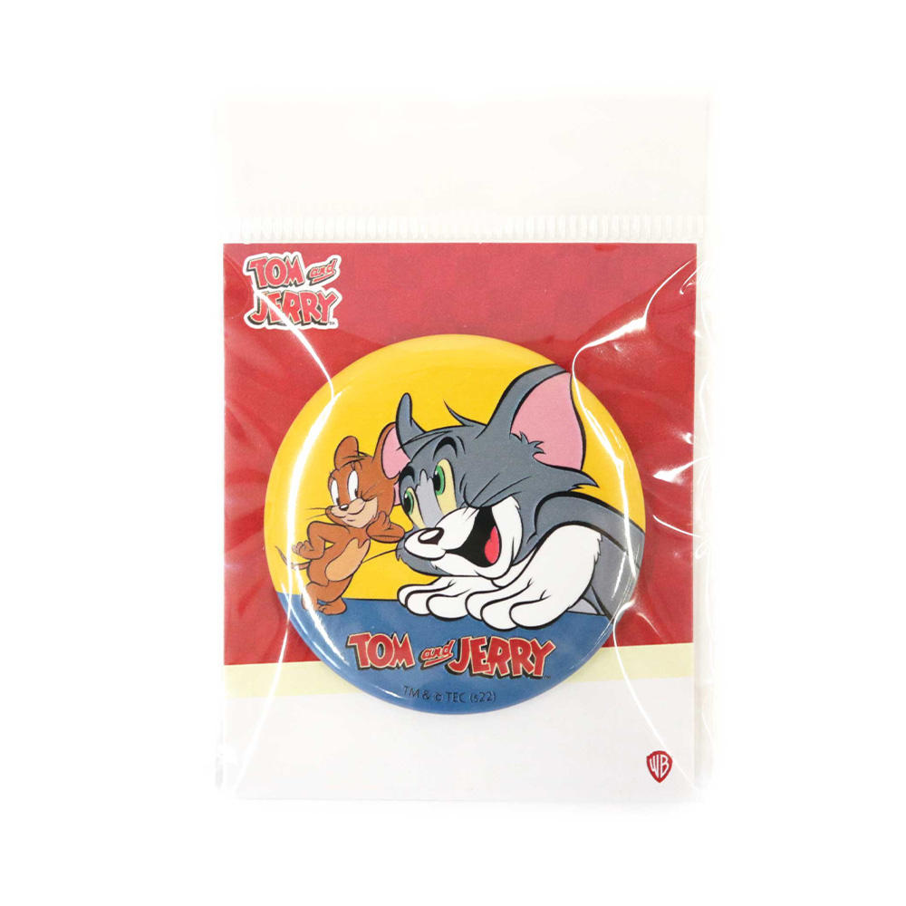 トムとジェリー 缶バッジ トムとジェリー - TOM AND JERRY Official