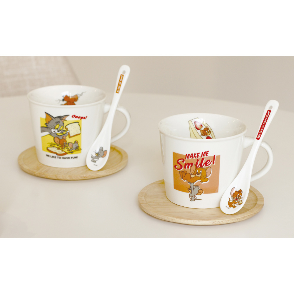 トムとジェリー スプーン付きマグカップ - TOM AND JERRY Official Online Store