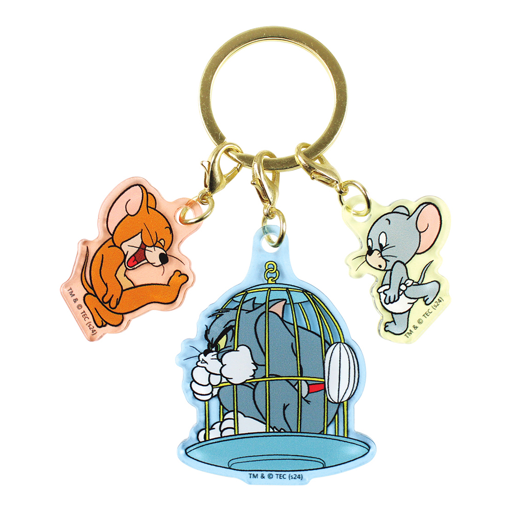 トムとジェリー ３チャームキーホルダー - TOM AND JERRY Official Online Store