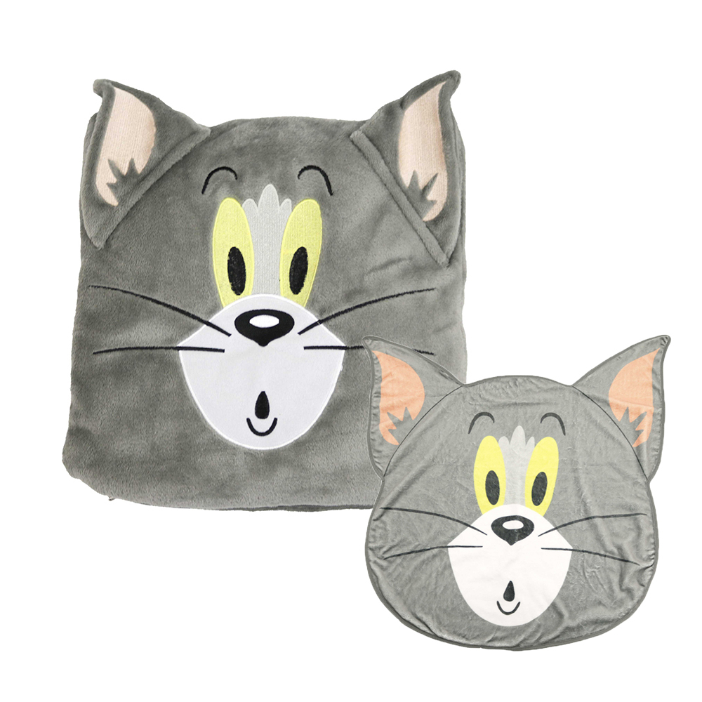 TOMandJERRY フェイスクッションブランケット - TOM AND JERRY Official Online Store