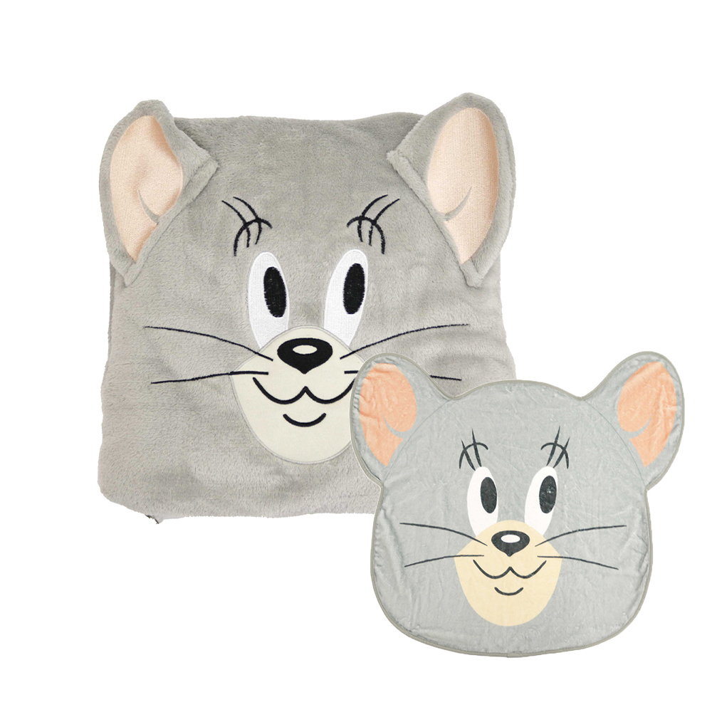 TOMandJERRY フェイスクッションブランケット - TOM AND JERRY Official Online Store