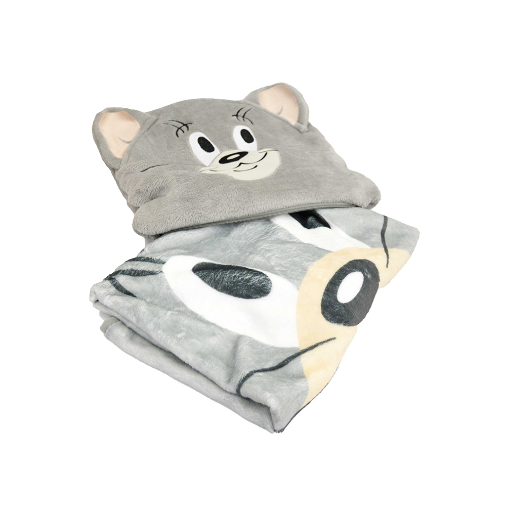 TOMandJERRY フェイスクッションブランケット - TOM AND JERRY Official Online Store