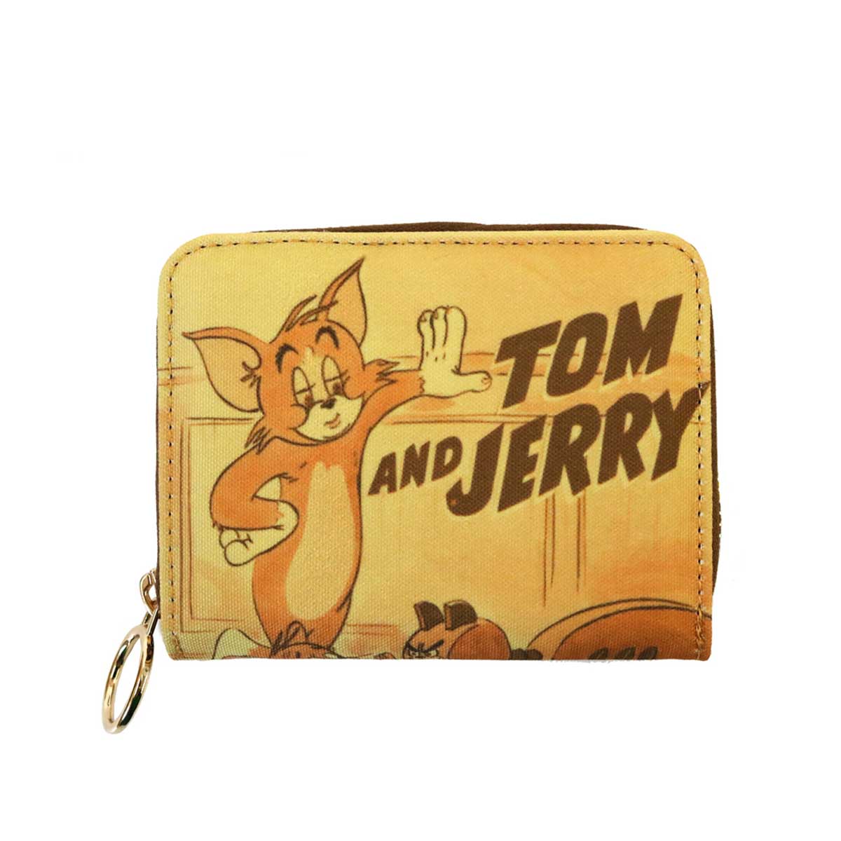 TOM and JERRY ポスターアートミニウォレット - TOM AND JERRY